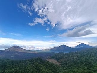 Kintamani – kaldera Batur